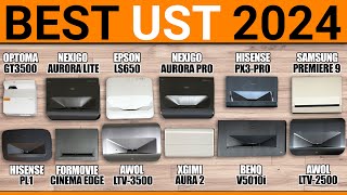 Best Ultra Short Throw Projector 2024 UST  Hisense PX3Pro Epson LS650 BENQ V5010i [upl. by Esenaj913]