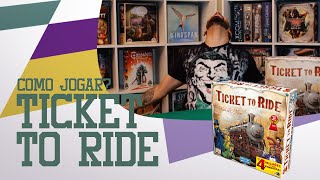 TICKET TO RIDE Como jogar [upl. by Myrvyn886]