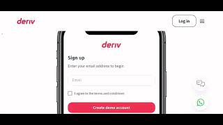 EASY WAY ON HOW TO CREATE AN ACCOUNT WITH DERIV WATCH THE VIDEO TILL THE EDN TO LEARN HOW TO [upl. by Nirda]