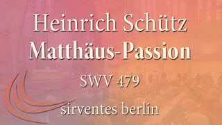 Heinrich Schütz Historia des Leidens und Sterbens unseres Herrn und Heiland Jesu Christi SWV 479 [upl. by Sommer]