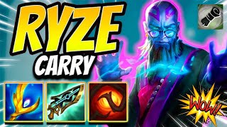 ALİM RYZE CARRY  SCHOLAR RYZE ÇOK GÜÇLÜ  TFT KANSERME [upl. by Dulsea447]