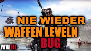 HEFTIGER BUG😱 NIE WIEDER WAFFEN LEVELN MW3 ZOMBIE☢️ [upl. by Edras866]