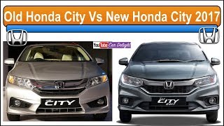 Old Honda City vs New Honda City 2017 Full Comparison [upl. by Armmat28]