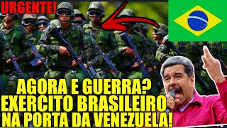 AGORA E GUERRA EXERCITO BRASILEIRO E AMERICANO NA PORTA DA VENEZUELA [upl. by Aridaj]