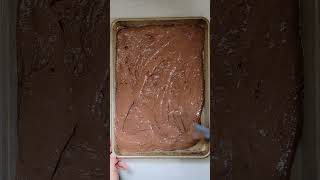 Chocolate Cherry Sheet Cake [upl. by Ehrsam]