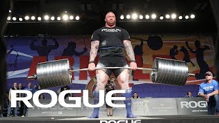 2019 Arnold Strongman Classic  Rogue Elephant Bar Deadlift  Full Live Stream Event 1 [upl. by Sualk]