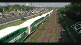 Ever Seen a 20 Car GO Train [upl. by Senn608]