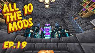 Upgrading our Armor with Apothic Enchantments amp Infinite Potions ATM 10 Ep19 Minecraft Mod Pack [upl. by Ravid25]