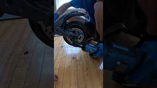 Mercane Widewheel Pro Electric Scooter Brake and Rotor Install shorts fyp electricscooter [upl. by Musihc]