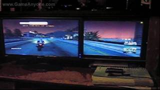 Burnout Paradise Dual Monitor PC [upl. by Reace]