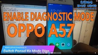 How To Enable Diagnostic Mode on OPPO A57 [upl. by Llevad]