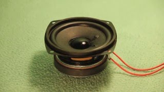 Visaton FRS 8 speaker  test [upl. by Etnaled]