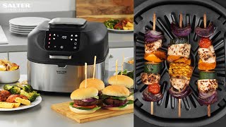 Salter Introducing  Aero Grill Pro Air Fryer and Grill  Modern Kitchen Essentials [upl. by Ciardap]