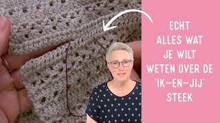 Alles over de IkenJij steek Zo naai jij je gehaakte kleding in elkaar keepitsimplehaken [upl. by Eilujna]