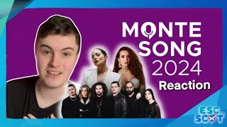 🇲🇪 Montesong 2024 All 16 Songs  Reaction amp Analysis  Eurovision 2025 [upl. by Htebazila351]