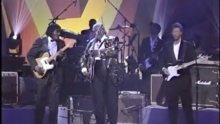 BB King Jeff Beck Eric Clapton Albert Collins amp Buddy Guy in Apollo Theater 1993 Part 2 [upl. by Kceb]