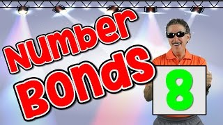 I Know My Number Bonds 8  Number Bonds to 8  Addition Song for Kids  Jack Hartmann [upl. by Philemon]