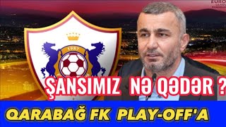 QARABAĞ FK PLAYOFFA YÜKSƏLƏ BİLƏR  BİZİ NƏ GÖZLƏYİR AVROLİQA NÖVBƏTİ OYUNLAR [upl. by Ardnaik353]