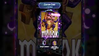 MODOK G Crackle variant by Volmi marvelsnap MODOK [upl. by Airdni]