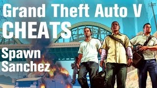 GTA 5 Cheats  Spawn Sanchez [upl. by Janetta]