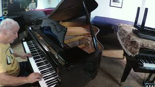 Petite baby grand piano very cute  47 [upl. by Petulah738]