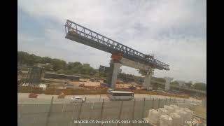 LG Erection Live MAHSR C5 Pandya Vadodara [upl. by Willis]