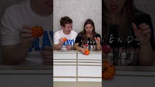 Choose Halloween pumpkin challenge 😂 Whose pumpkin is fake 😲 shorts Best video by Hmelkofm [upl. by Dnomaid742]