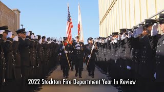 2022 Stockton Fire Department Year In Review [upl. by Nitsrik]