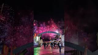 Fireworks at Calgary Stampede fireworks stampede canada viralvideo shorts ytshorts short [upl. by Utica]