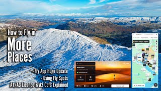 DJI Fly App Update New Features to Fly in More Places amp Plan Flight from Home [upl. by Bab]