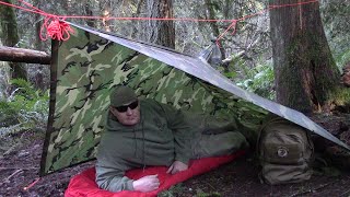 The Military Poncho Plow Point Shelter [upl. by Virgin]