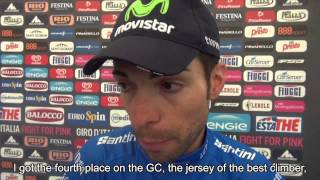 Giro dItalia 2015  stage 21 Fabio Aru Giovanni Visconti and Giacomo Nizzolo post race interviews [upl. by Star]