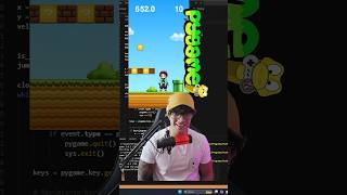 SALTOS en Pygame programacion pygame python [upl. by Ehrman377]