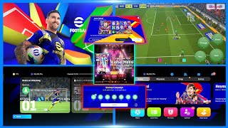 efootball 2025 mobile first look and gameplay impression [upl. by Eneg]