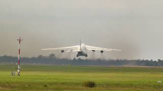 Antonov An124100M take off [upl. by Eiramanna]