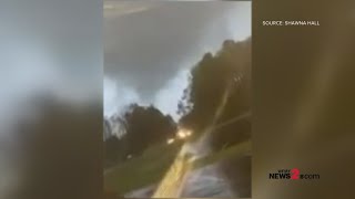 VIDEO Tornado near Moravian Falls NC [upl. by Narcis]