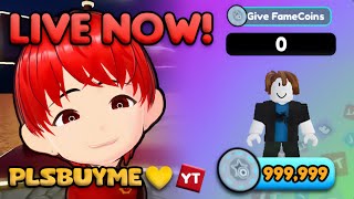 🔴 PLS BUY ME LIVE 🔴  LIVE GIVEAWAY then PET SIM 99 Gameplay [upl. by Zakaria]