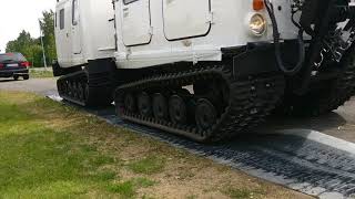 BV206 traction control system first tests [upl. by Berner]