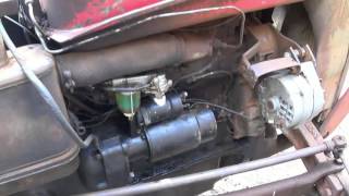 How to Wire up a single wire alternator for Tractors [upl. by Nirb]