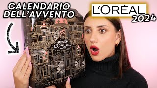 CALENDARIO DELLAVVENTO LOREAL PARIS 2024 🎁 [upl. by Myrtle612]