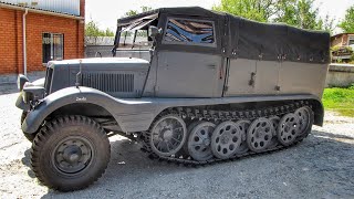 SD KFZ 11 Skoda  Body restoration part 1 [upl. by Nairolf]