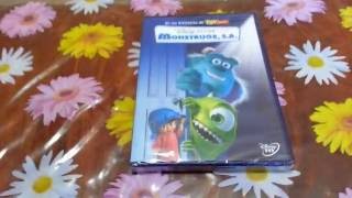 Monstruos SA DVD Nuevo Y Precintado De Fábrica Unboxing [upl. by Hett105]