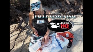 How to fillet fish with Giesser filleting knife from Tackle HQ [upl. by Amairam]