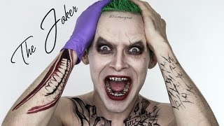 The JOKER Suicide Squad Halloween MakeUp  Jared Leto  Shonagh Scott [upl. by Rehnberg]