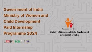 How to Apply WCD Internship 202425  Women amp Child Development Internship  WCD Internship Apply [upl. by Tichonn]