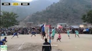 final game Rukum vs Adityahighlights😘😉and final set plz subscribe kshetri vlog [upl. by Aliab]