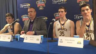 Anacoco wins Class B state championship press conference [upl. by Glyn]