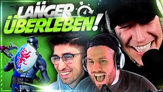 LÄNGER ÜBERLEBEN Challenge um 500€ 😱 mit Steeli StandartSkill  Fortnite  SpontanaBlack [upl. by Atiuqrehs312]