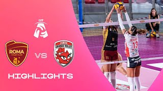 Roma vs Cuneo  Highlights  LVF A1  10a Giornata [upl. by Edina]