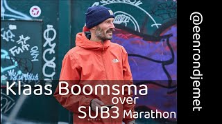 Klaas Boomsma over Stryd en Sub3 Marathon  De Critical Power Upgrade dag [upl. by Nay]